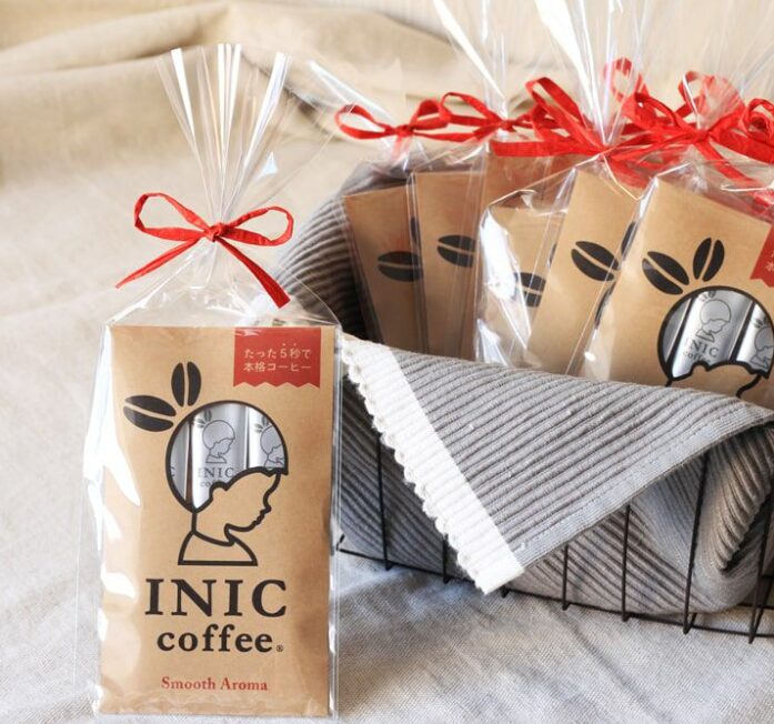 INIC COFFEE イニックコーヒー　スムースアロマ　プレゼント　ギフト　ラッピング