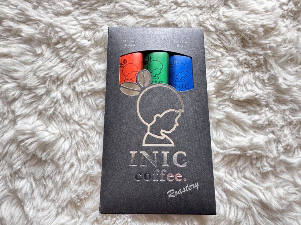 INIC COFFEE イニックコーヒー　ロースタリーアソート　焙煎度別の見比べ