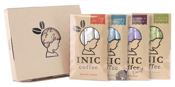 INIC COFFEE イニックコーヒー　定番4種類セット　ギフト　プレゼント