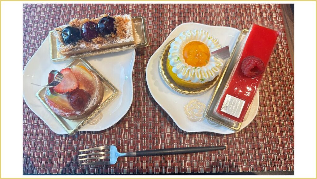 ザホテル山楽金沢 クラブラウンジ ケーキ ホテルメイドケーキ 食べ放題