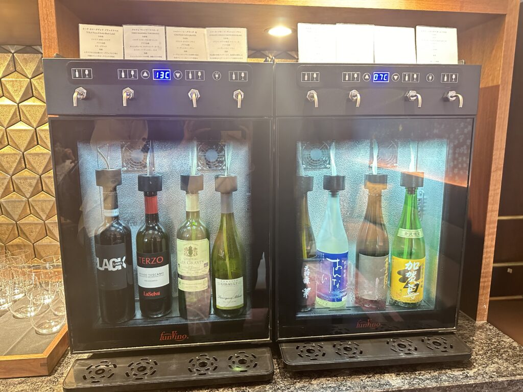 ザホテル山楽金沢 クラブラウンジ 地酒