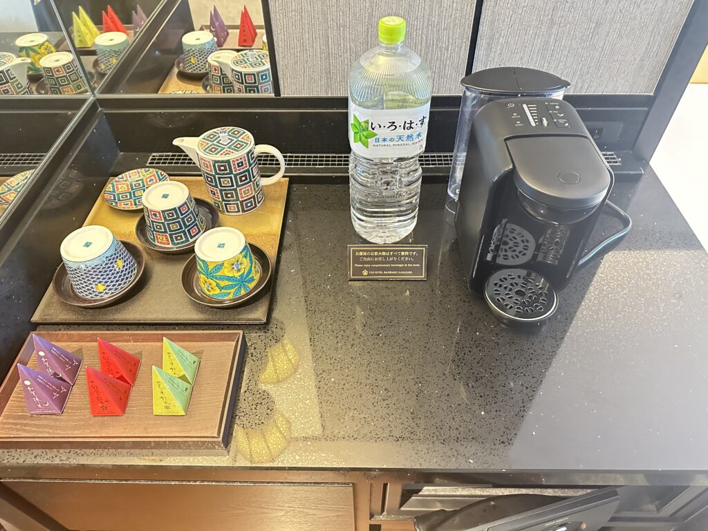 ザホテル山楽金沢 お茶セット コーヒーメーカー