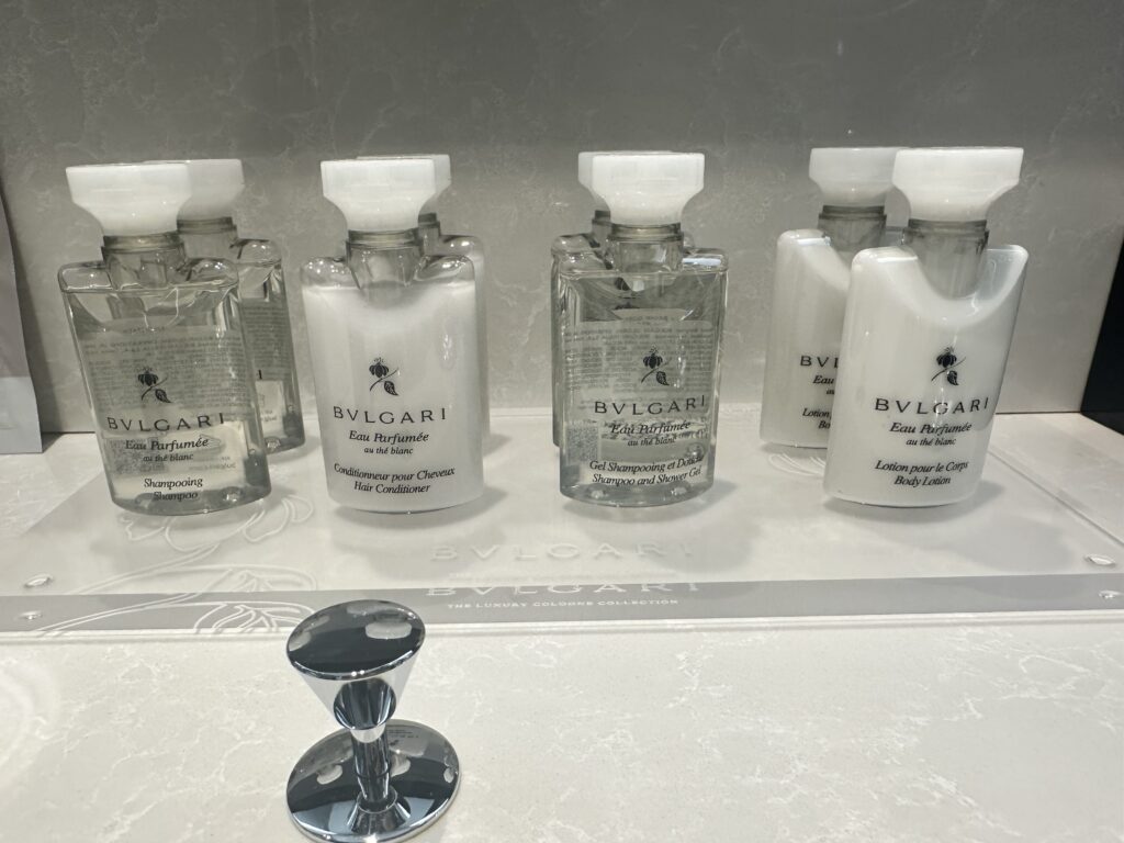 ザホテル山楽金沢 客室アメニティ ブルガリ BVLFARI